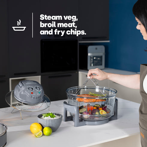 17L Halogen Oven - Grey